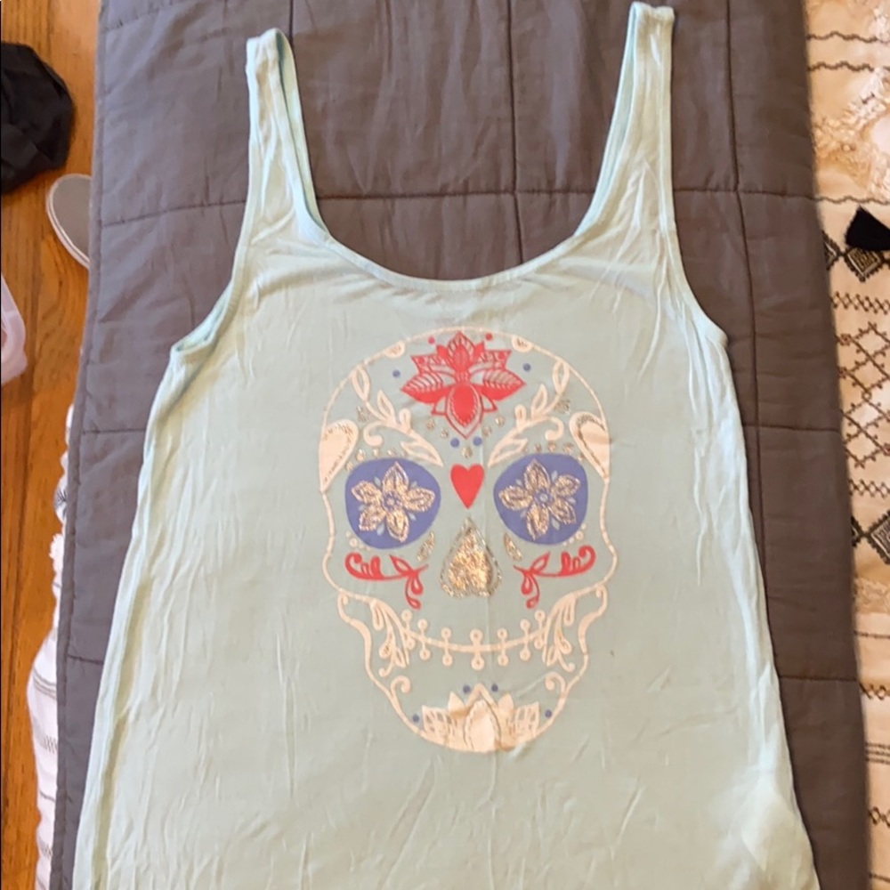 Sugar skull tank top